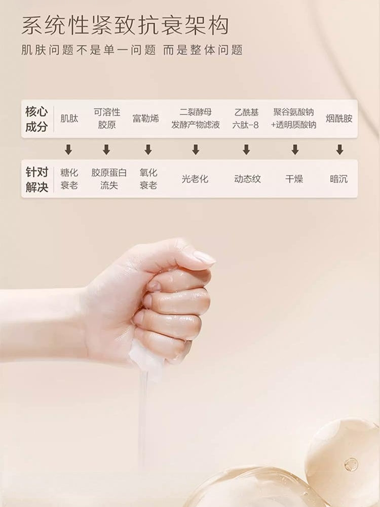 Mummy Firming and Wrinkless Face and Neck Essence Oil Mask Set