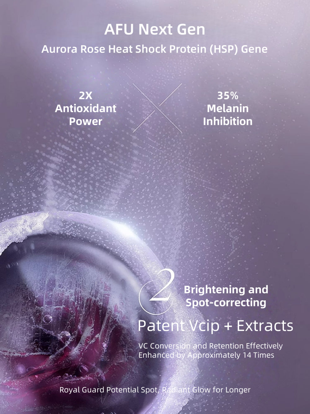 Aurora Brightening & Anti-spot Facial Oil 0.35ml*21