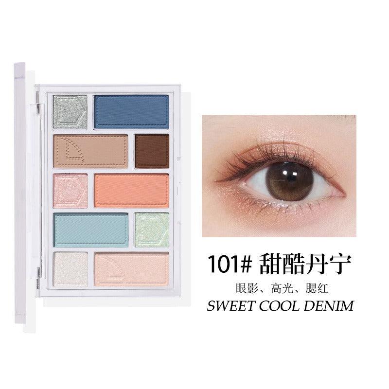 10 Colors Eyeshadow Palette 15g