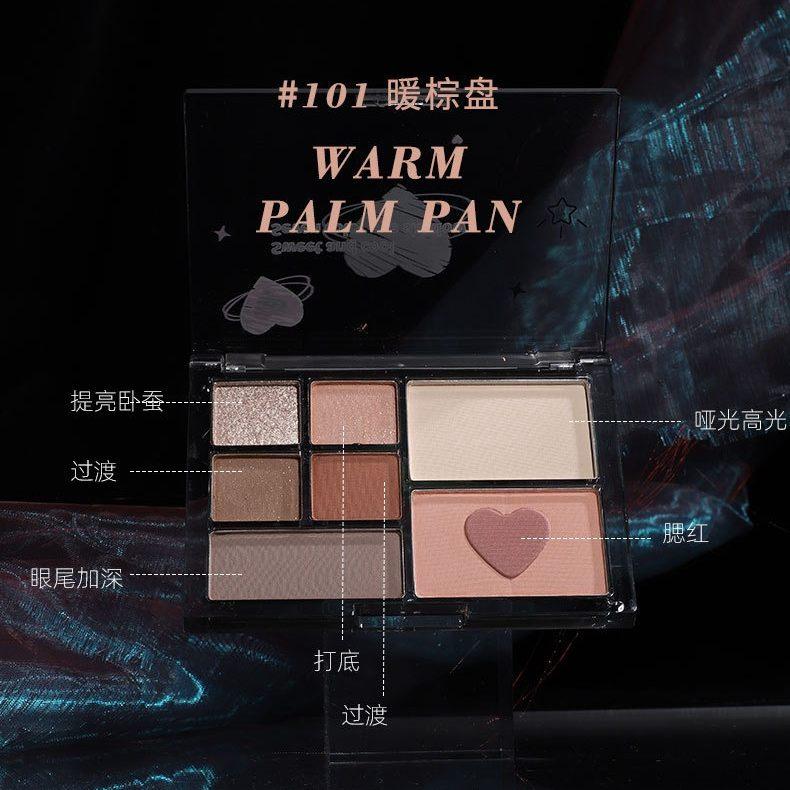 7 Colors Eyeshadow Palette 13g