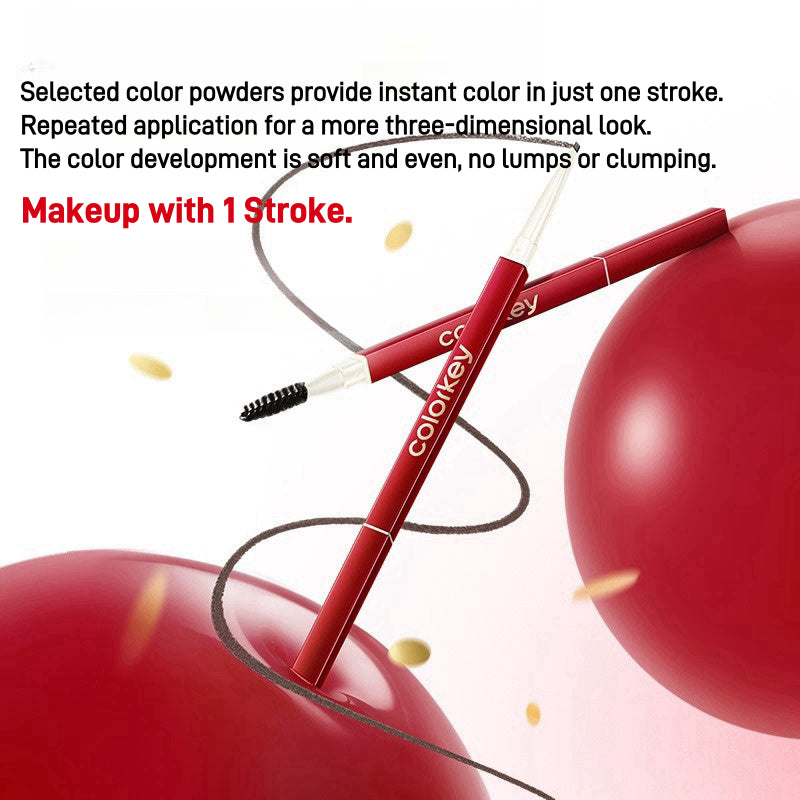 Dual Ends Eyebrow Pencil Lucky Snake 70mg