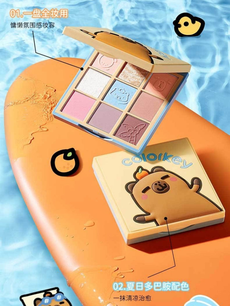 Orange Capybara Nine Shades Eyeshadow Palette 13.5g