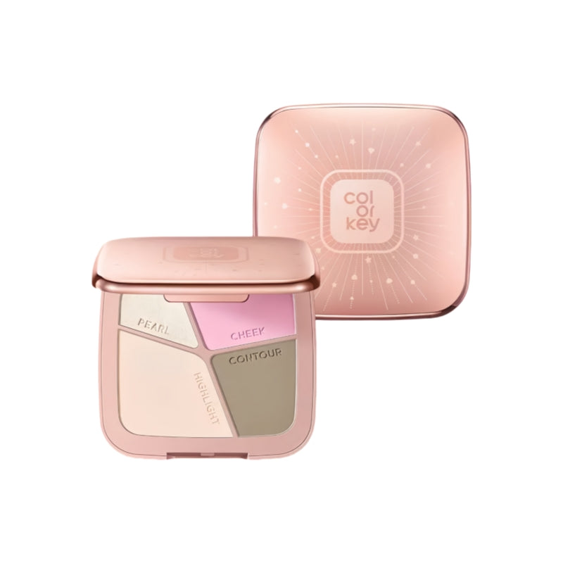 Stereo Sculpting Four Colors Contour Palette 17g