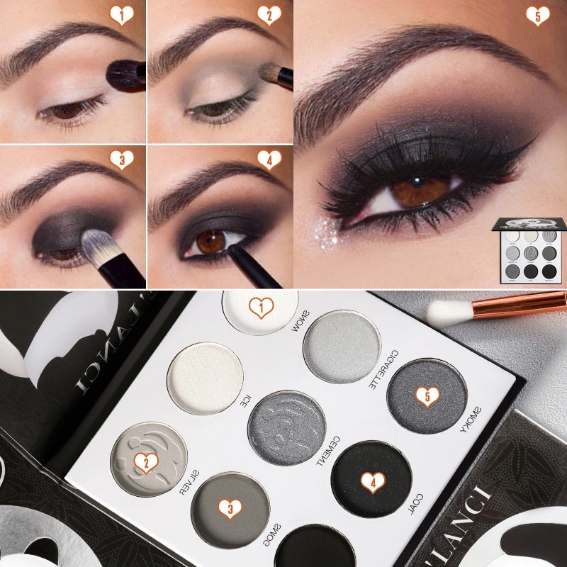 Panda Palette 9 Colors Eyeshadow 20g