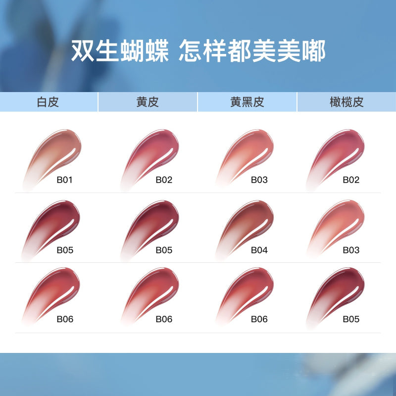 Twin Butterfly Series Lip Serum Twin B 1.9g