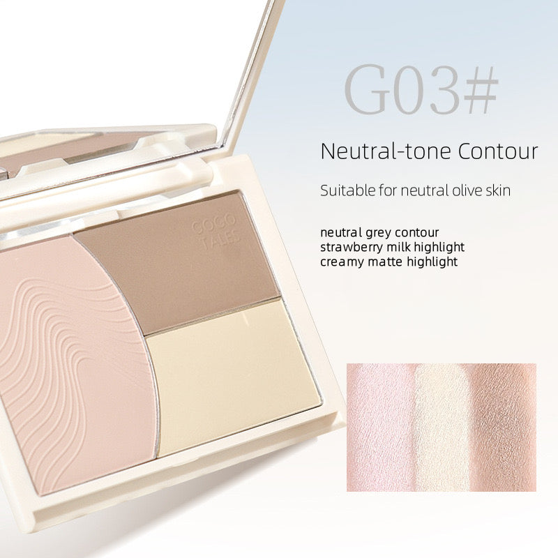 GOGOTALES - Highlight and Contour Palette 13g