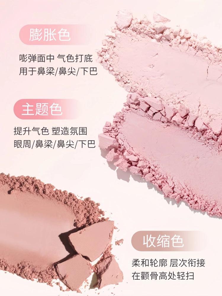 Triple Colors Powder Blusher 9g