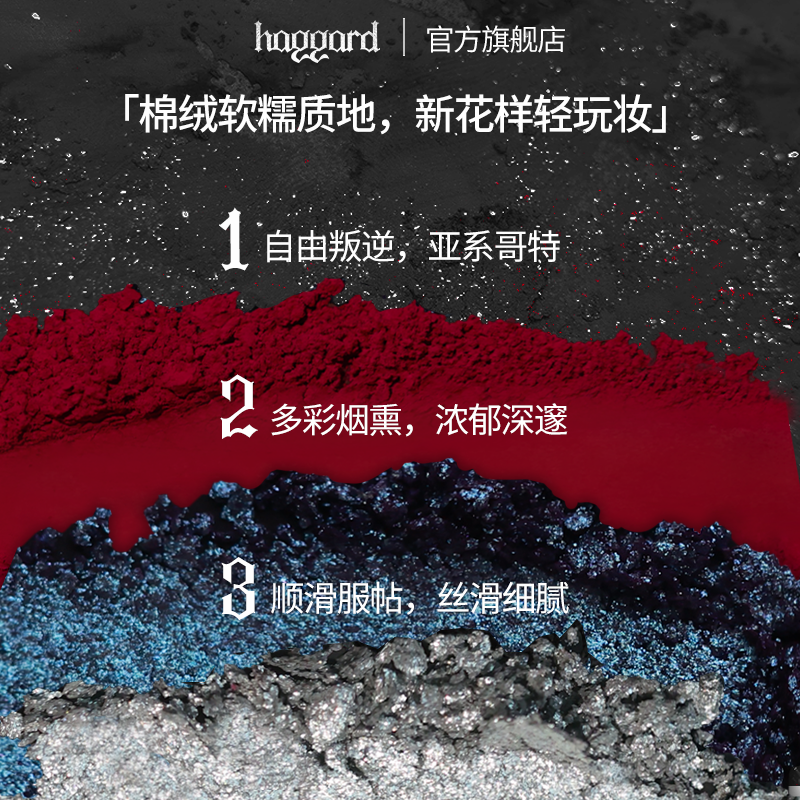 Seven Colors Eyeshadow Palette Smoky Makeup 7g