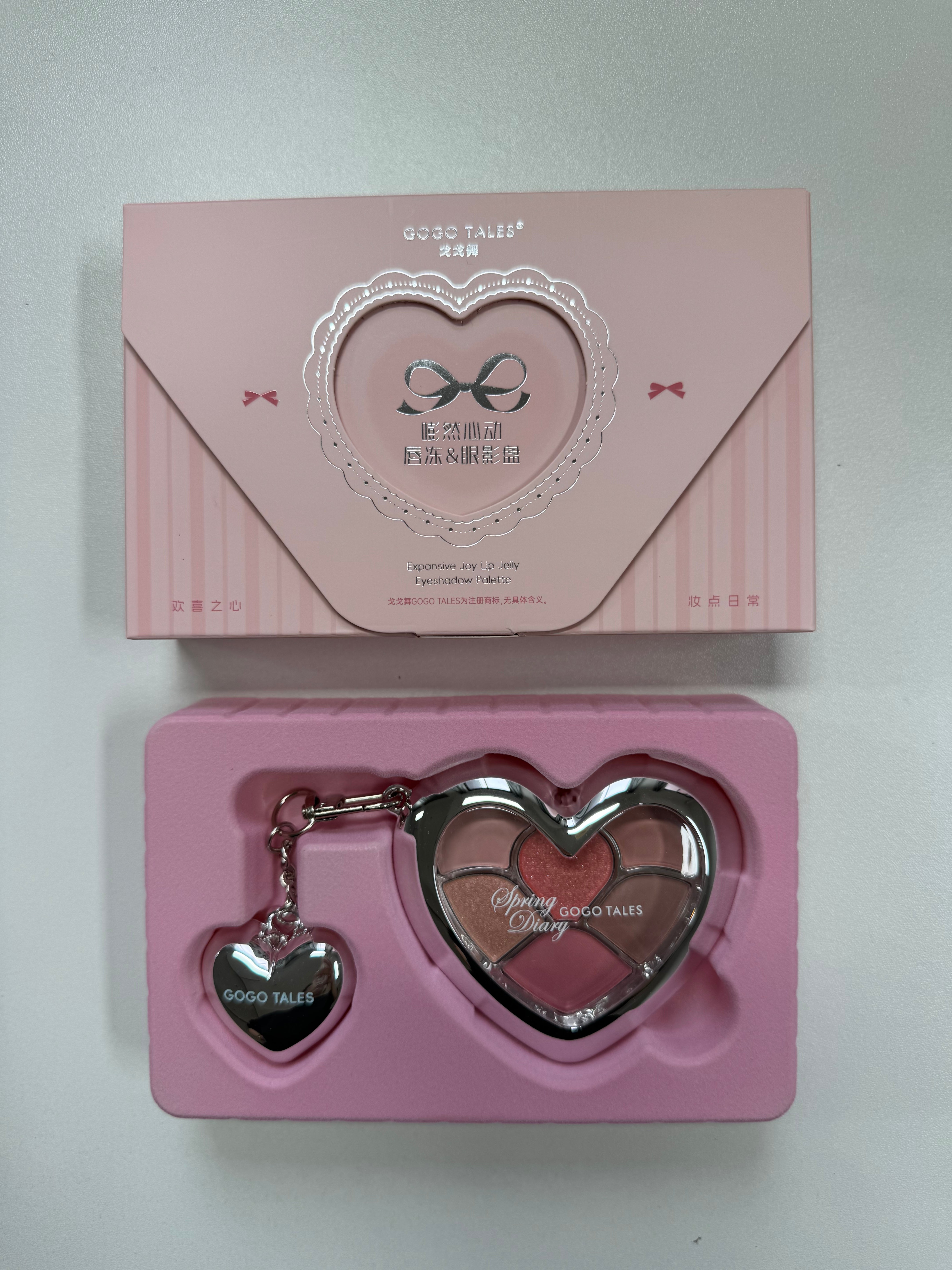 Heart 2 Heart Lip Jelly Eyeshadow Palette 6.5g