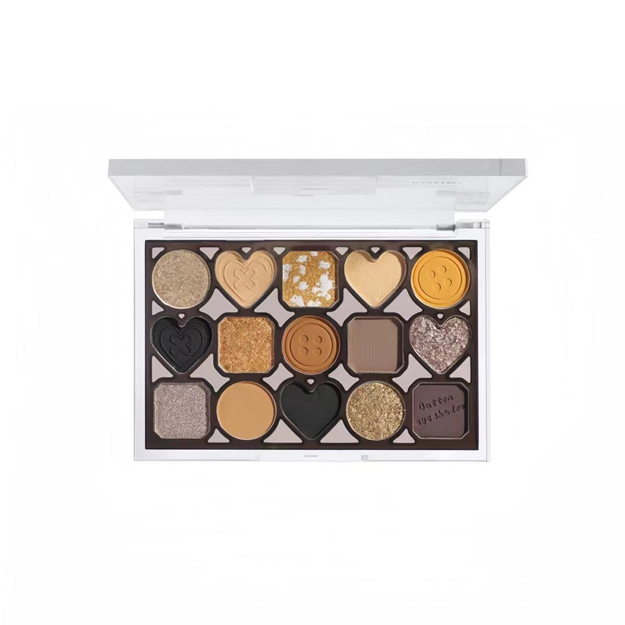 Button Series Eye Palette 15 Colors 12g