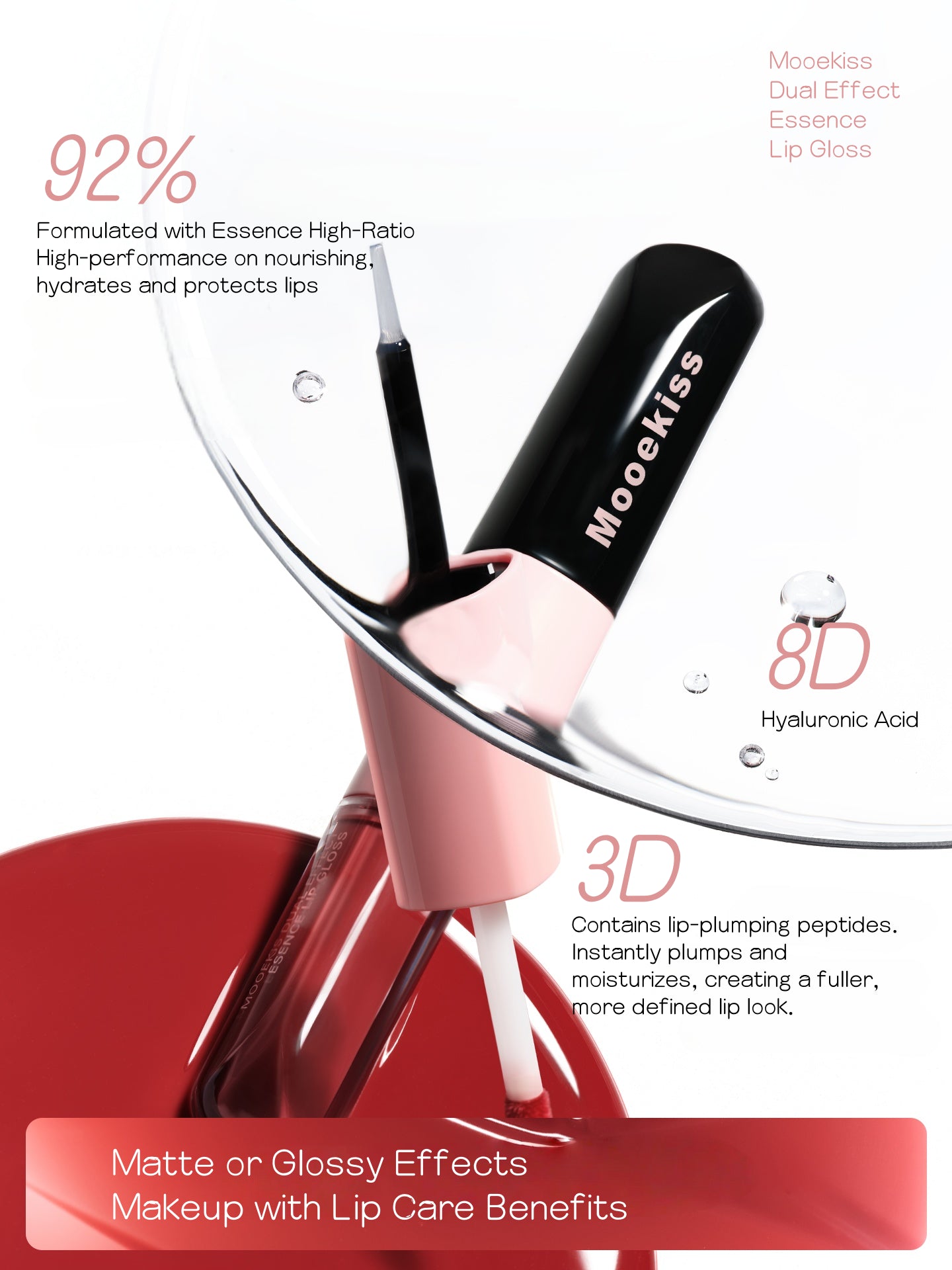 Dual Effect Essence Lip Gloss 6ml