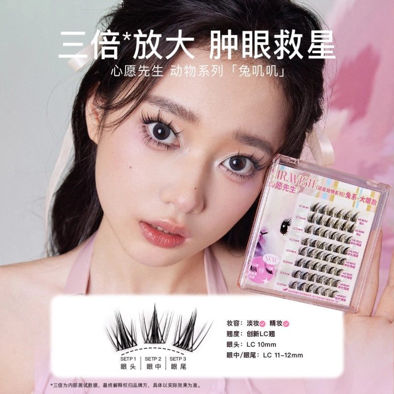 Naughty Animal Series Rabbit Dog Fox False Eyelashes