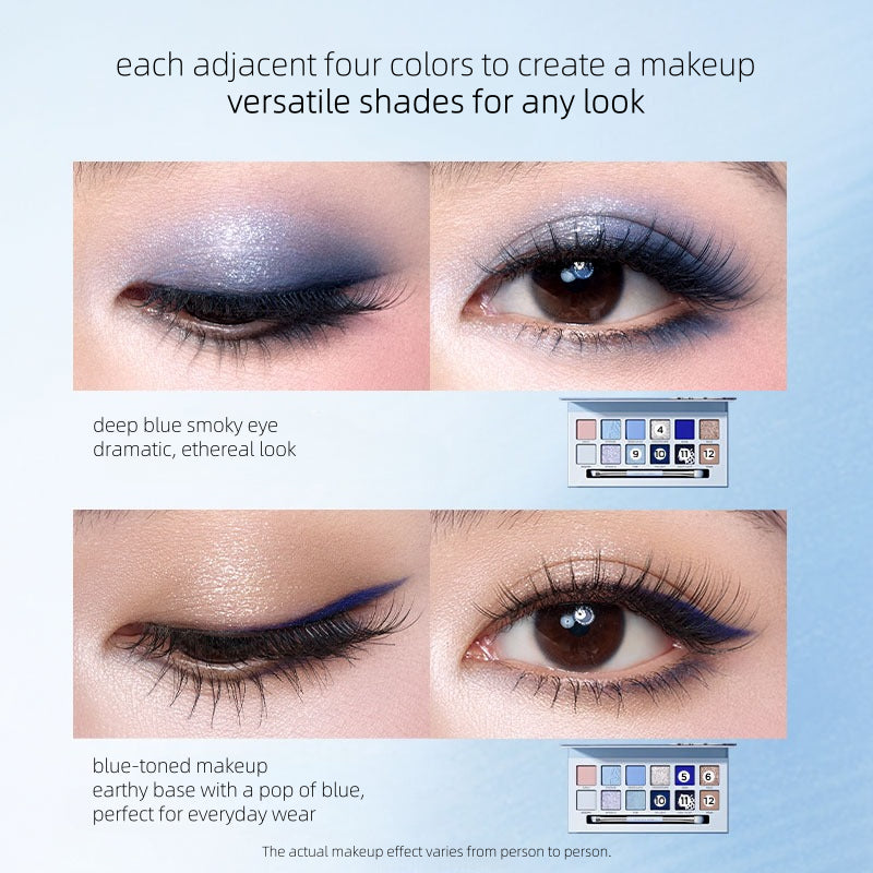 Explorer Eyeshadow 21 Butterfly and Snow Leopard - Misty Blue 14g