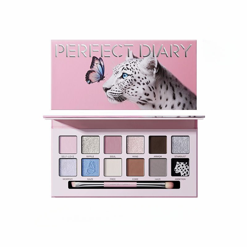 Explorer Eyeshadow 20 Butterfly and Snow Leopard - Soft Pink 14g