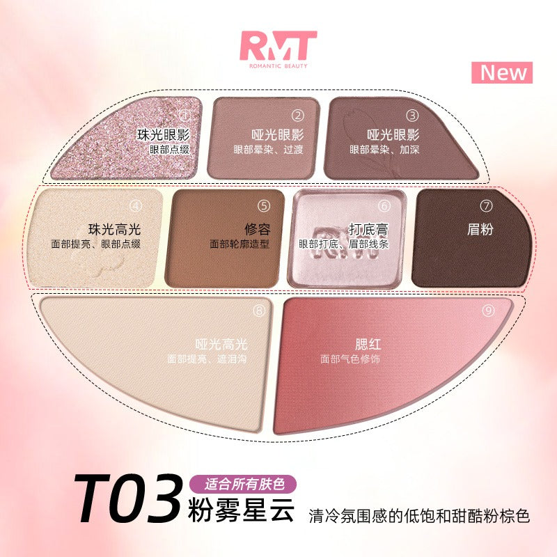Floral Comprehensive Makeup Palette 14g