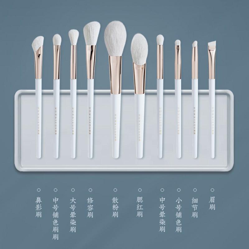 Makeup Brush Set 10 in For Beginners