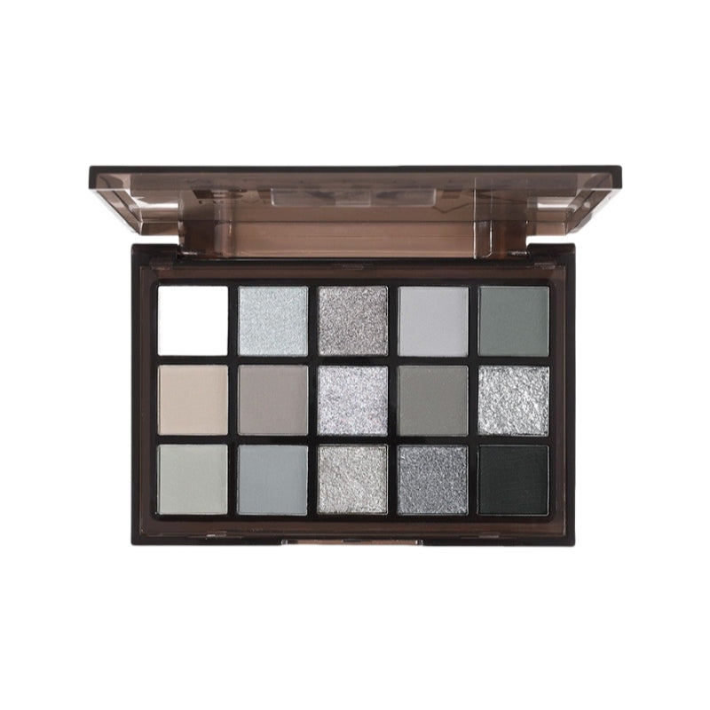 15 Colors Eyeshadow Palette Black Meteors 10.8g