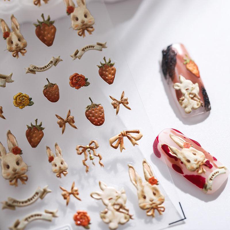 DIY Nail Stickers Nail Art TS1714 TS1720 - Chic Decent