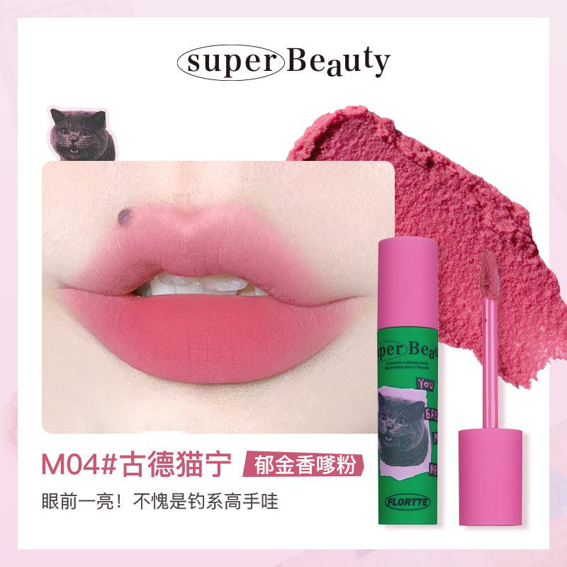 Flortte I Am Super Beauty Lip Cream FLT065 - Chic Decent