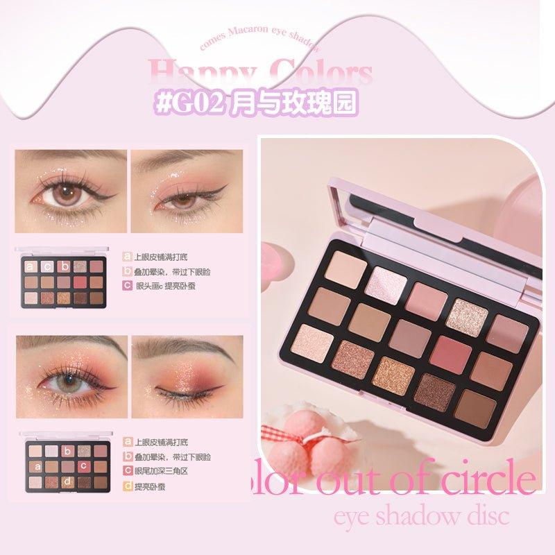 15 Colors Eye Palette 24g