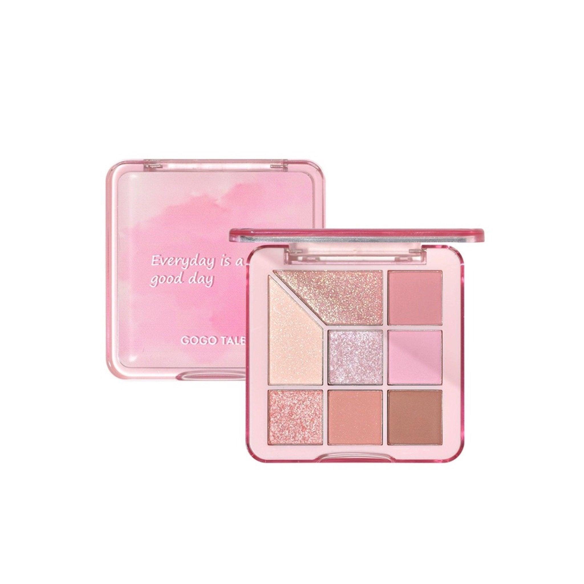 GOGO TALES Powder Fog Cloud Eyeshadow Palette GT516 - Chic Decent