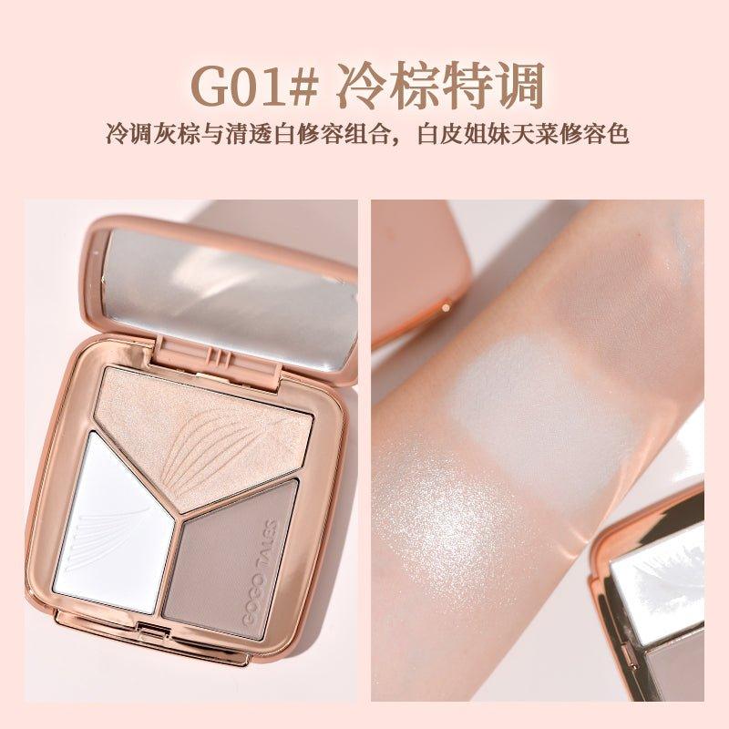 Triple Colors Contour Palette 11g