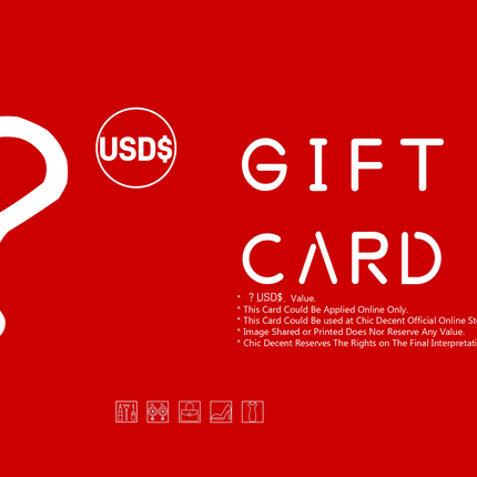 Chic Decent Gift Card in USD