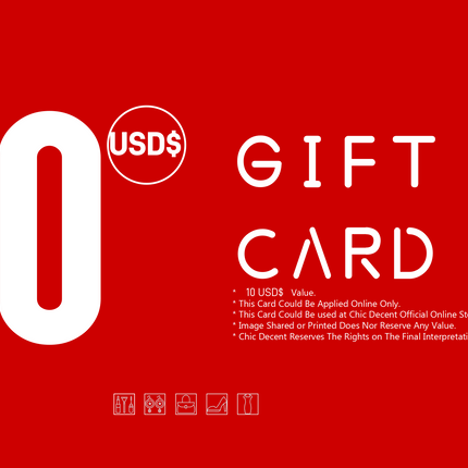 Chic Decent Gift Card in USD
