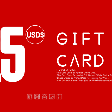Chic Decent Gift Card in USD