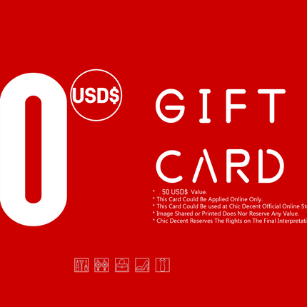 Chic Decent Gift Card in USD