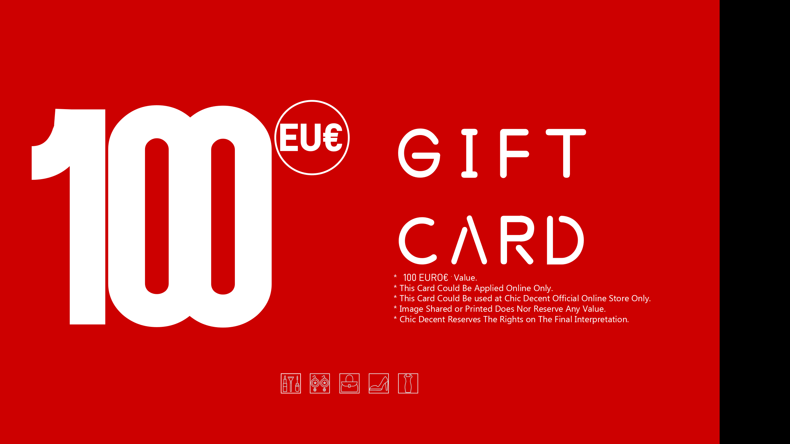 Chic Decent Gift Card in EUR