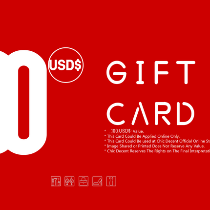 Chic Decent Gift Card in USD