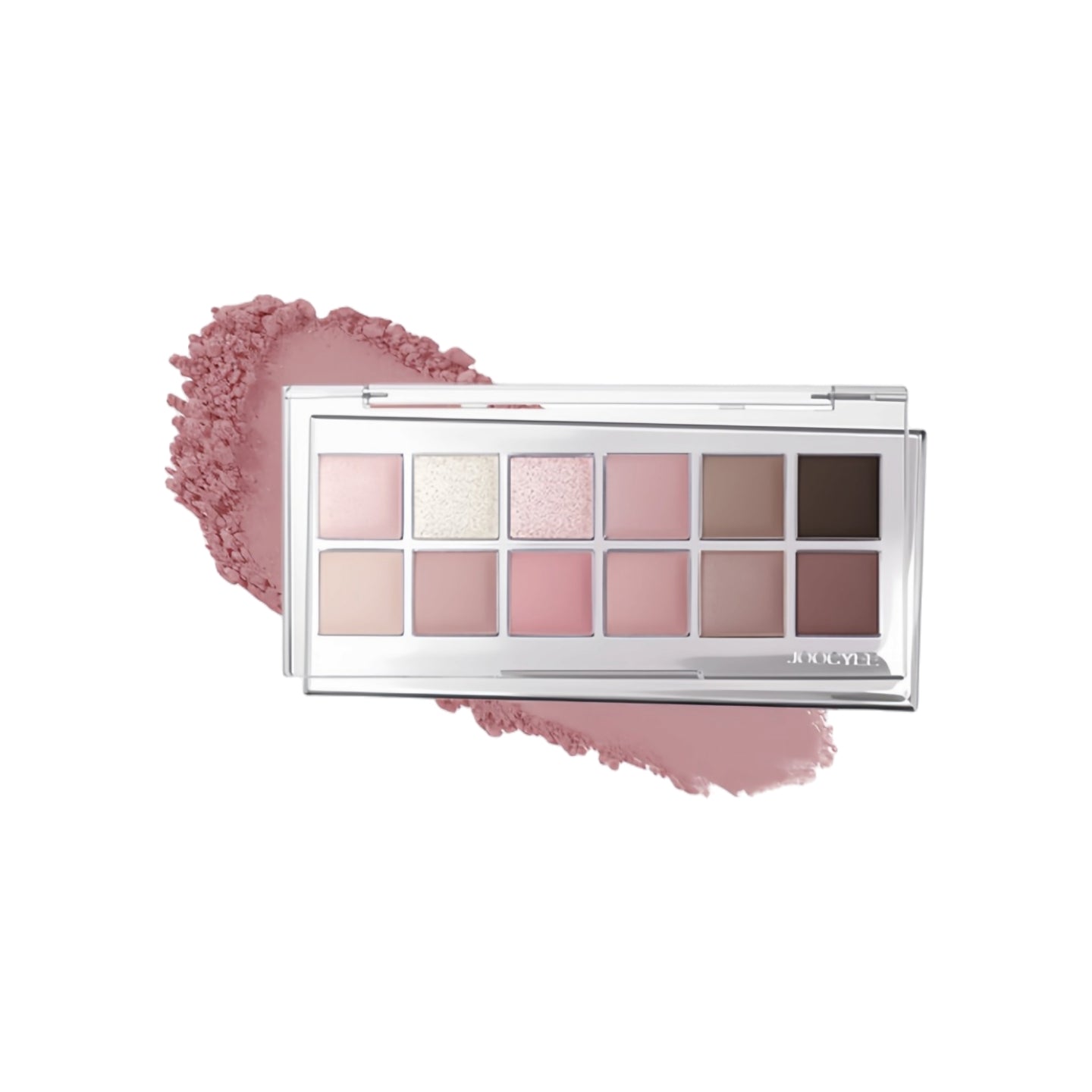 [#07 Pink Mist lsle ] Joocyee 12 Shades Eyeshadow Palette 14g