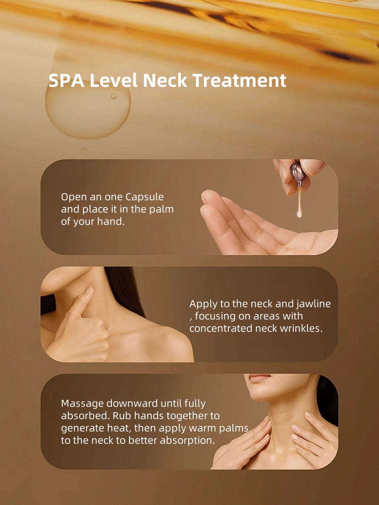 AFU Mummy Reducing Wrinkles Neck Oil 0.35ml*21