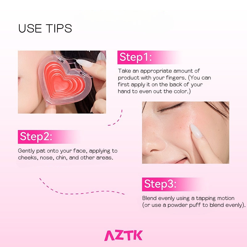 AZTK Jelly Glow Cheek Balm 3.8g