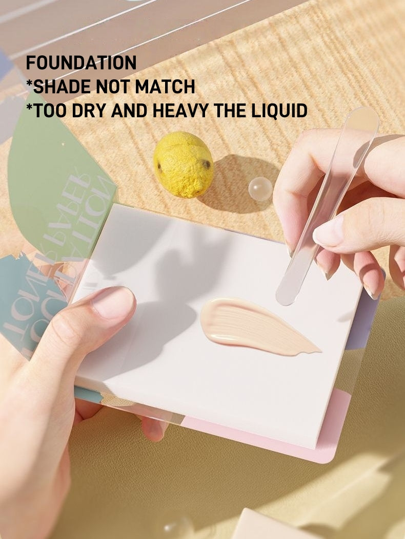 Allsmile Disposable Foundation Toner Paper 100 Sheets