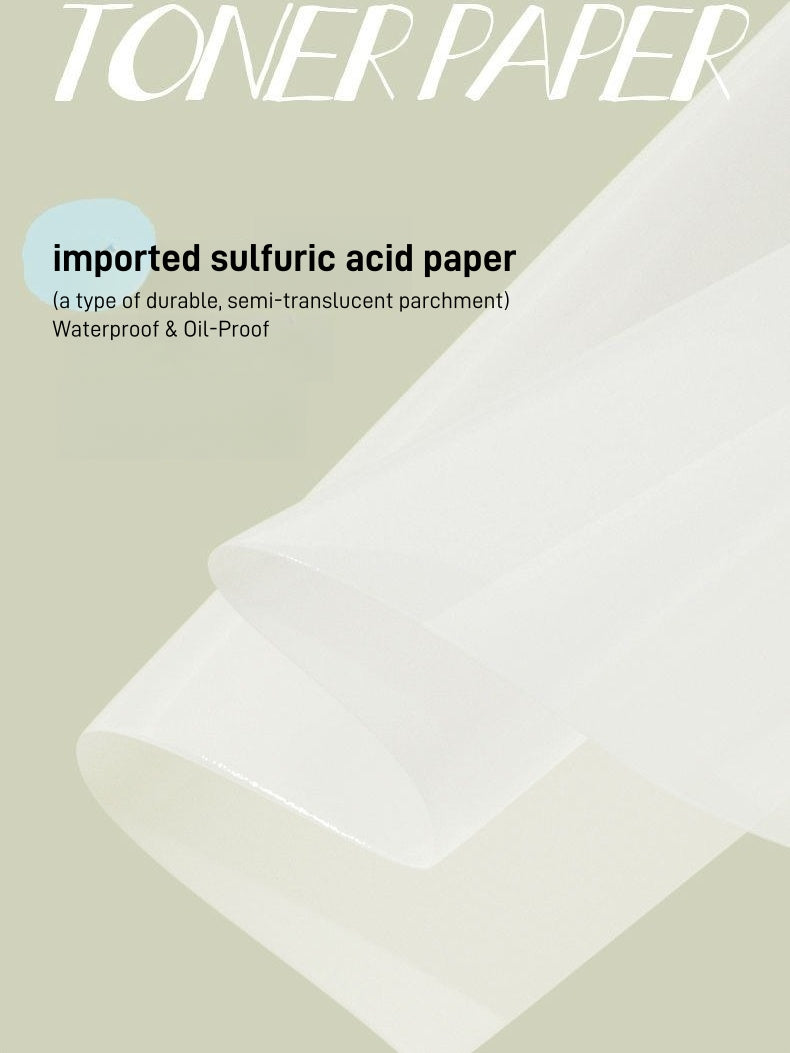 Allsmile Disposable Foundation Toner Paper 100 Sheets