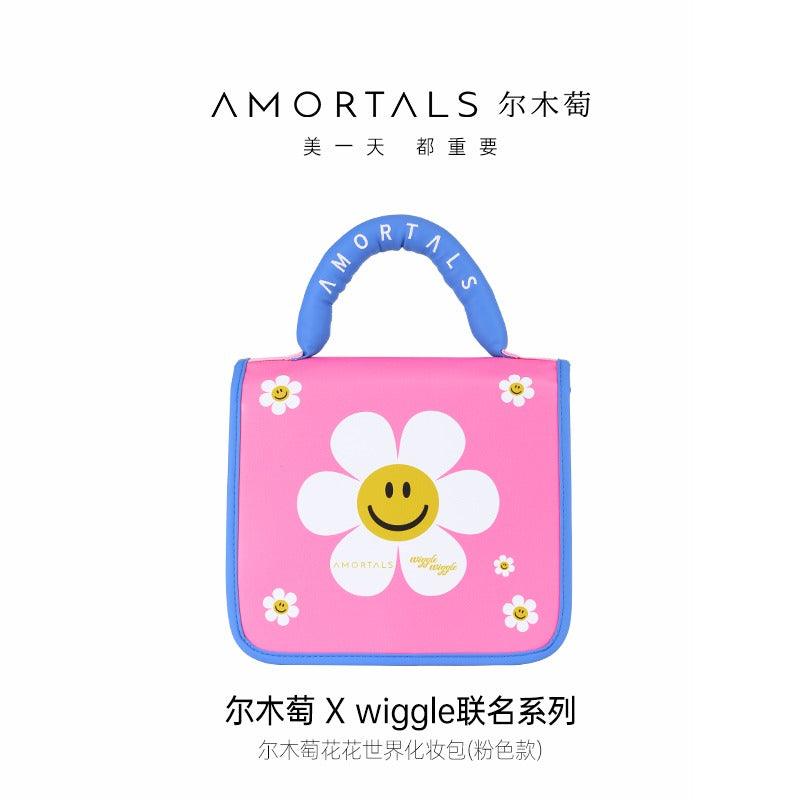 Amortals Wiggle Wiggle Makeup Bag PU Waterproof