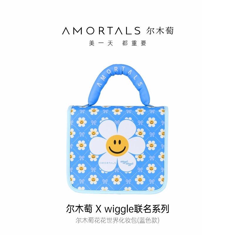 Amortals Wiggle Wiggle Makeup Bag PU Waterproof