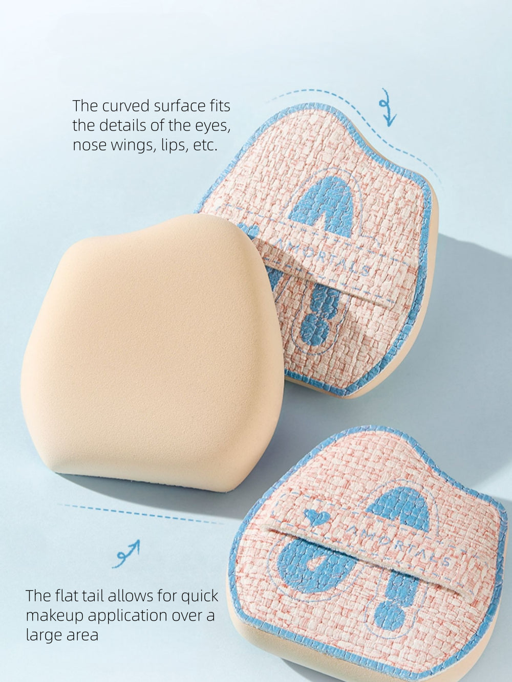 AMORTALS - Fishtail Foundation Brush