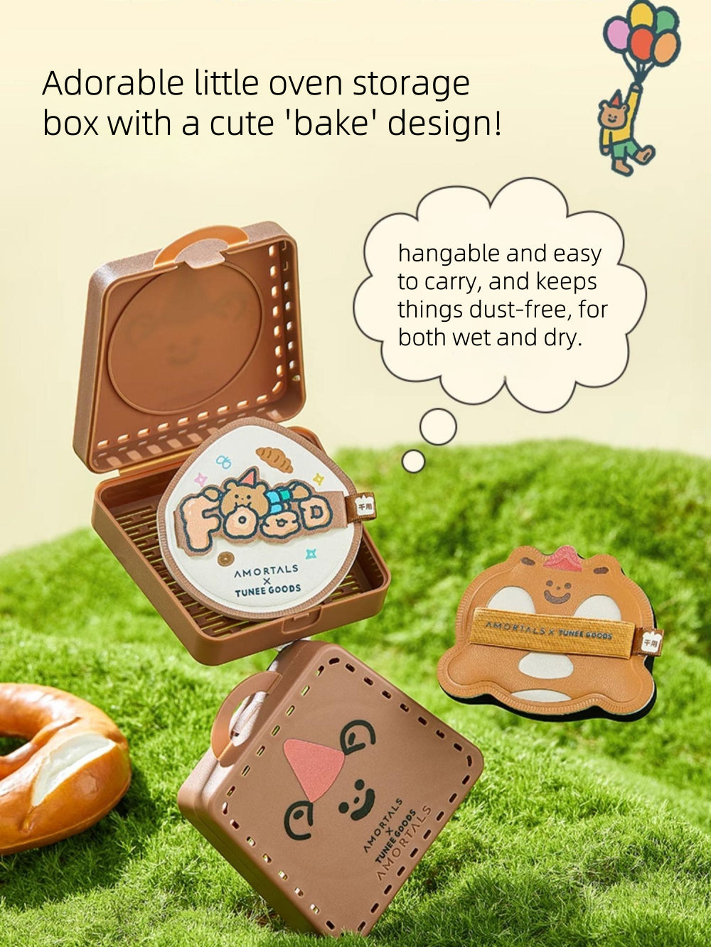 Amortals X TUNEE GOODS Makeup Sponge Set