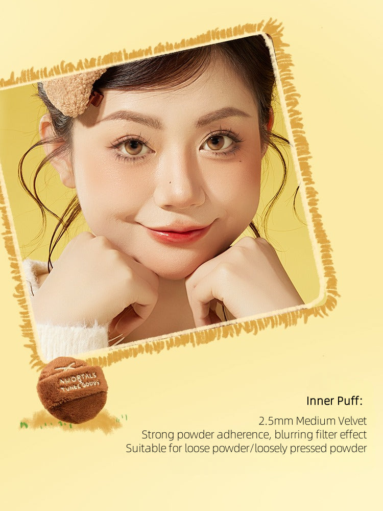 Amortals X TUNEE GOODS Reversible Loose Powder Puff