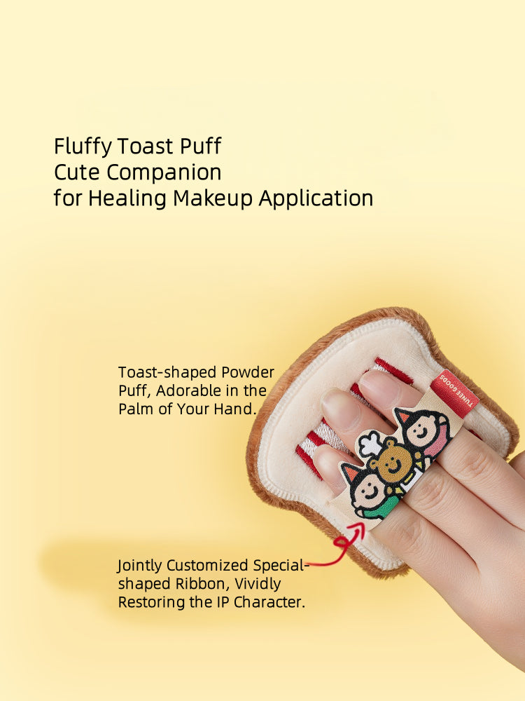 Amortals X TUNEE GOODS Toast-Like Powder Puff