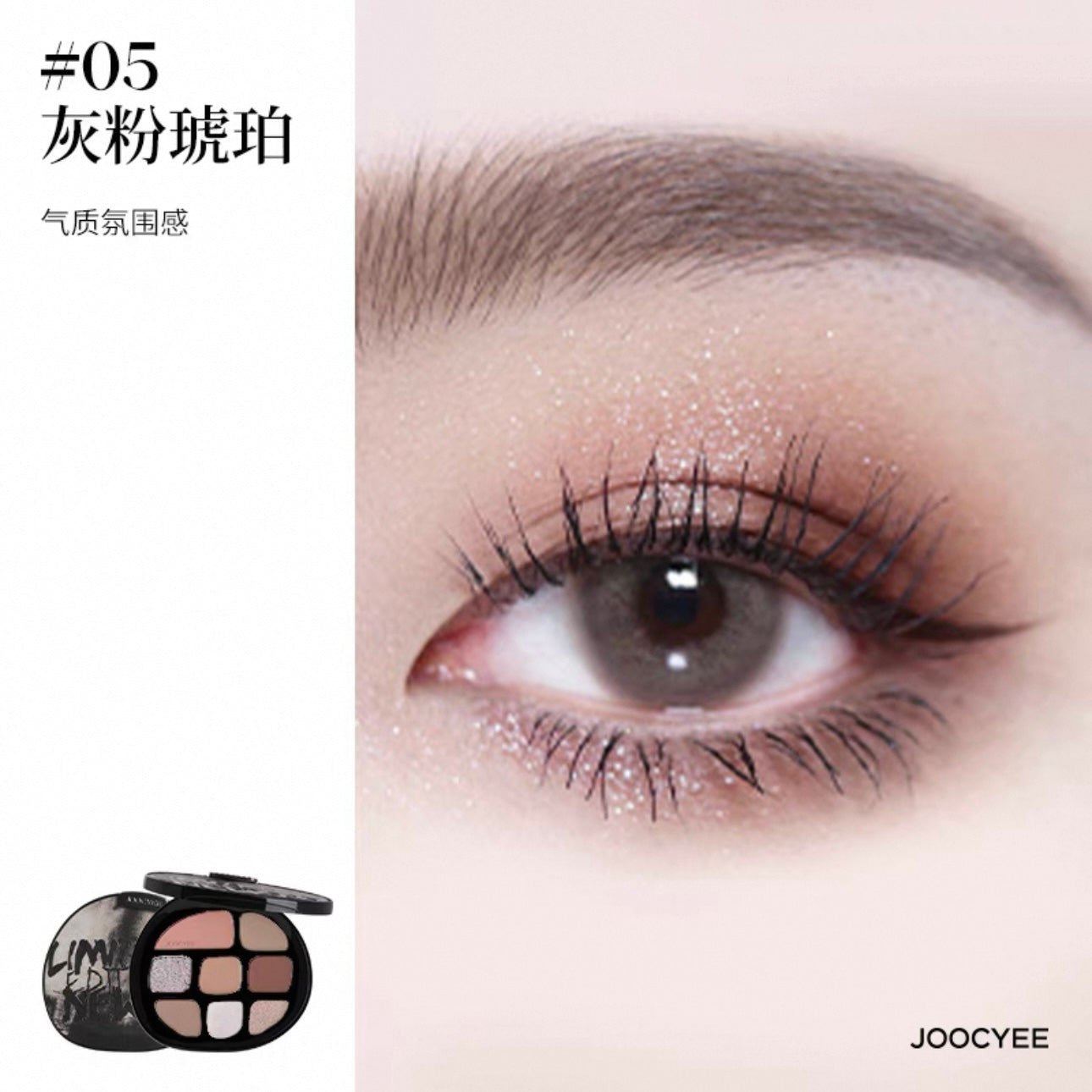 Joocyee Tortoise Shell Multi Color Eyeshadow 9g