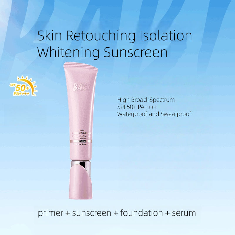 BABI Skin Retouching Isolation Whitening Sunscreen SPF50+ PA++++ 30g