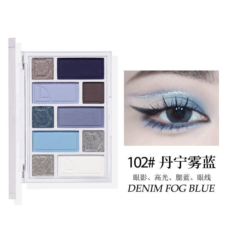 BIYA 10 Colors Eyeshadow Palette 15g