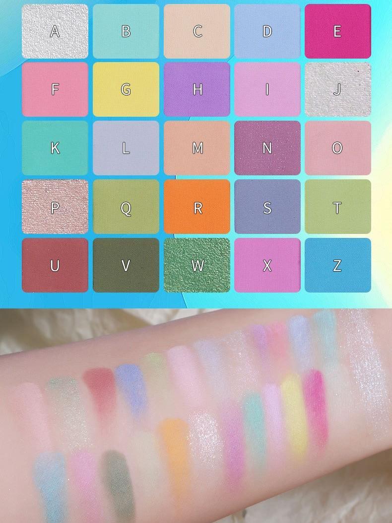BIYA 25 Colors Eyeshadow Palette 50g