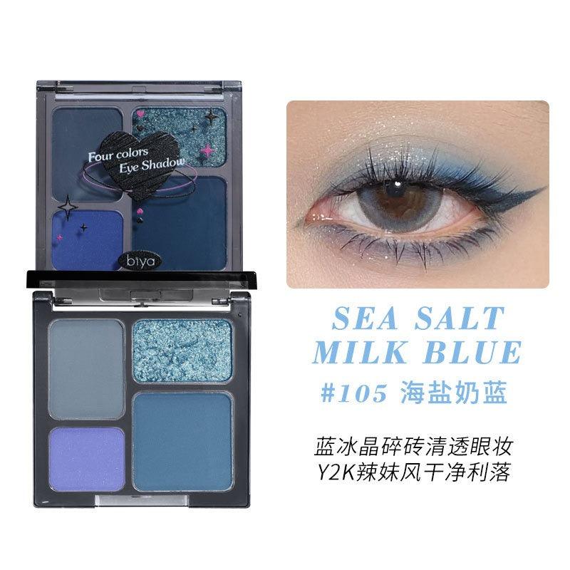 BIYA 4 Colors Eye Shadow 6g