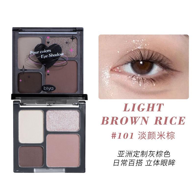 BIYA 4 Colors Eye Shadow 6g