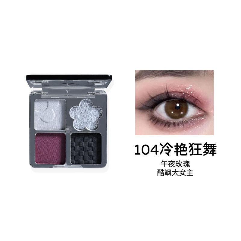 BIYA 4 Colors Eye Shadow 4.8g